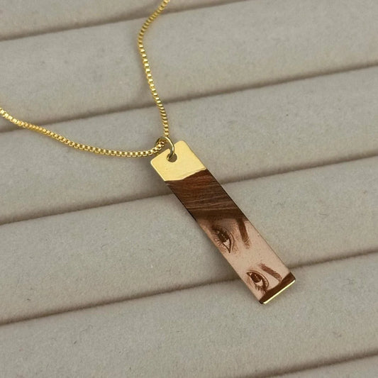 PHOTO ENGRAVED NECKLACE