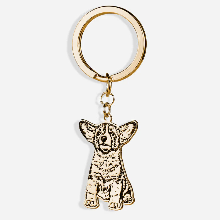 Kate spade dog keychain best sale